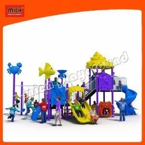 Amusement Park Equipment Outdoor Playground Slide with Swing