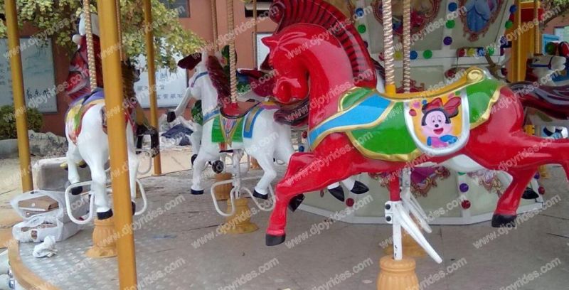 Kids Carousel Horse, Amusement Carousel Horse Ride, Carousel Kiddie Rides