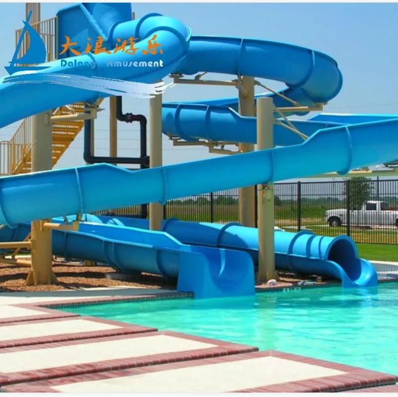 Entertainment Equipment Factory Aquatic Park Slide