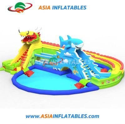 Outdoor Amusement Park Inflatable Pool Water Park