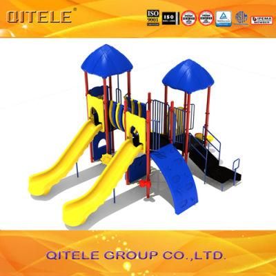 Plastic Playground Outdoor Playground Kids Slide with ASTM, CE Certification