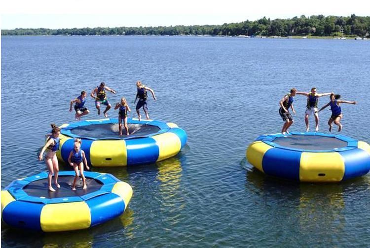 Jump Bouncer Inflatable Trampoline for Water Games