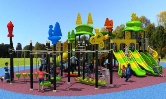 New Design Manufacturer for Children Kids Outdoor/Indoor Playground Big Slides for Sale Sports Series New Moedels