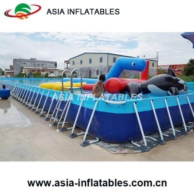 New Design Above Ground Inflatable Plastic Frame Swimming Pool Inflatable Water Bracket Pool