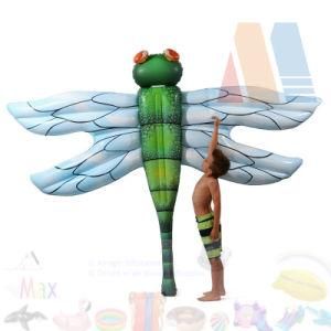 PVC Inflatable Dragonfly Pool Float Island