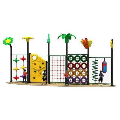 Wholesale Metal Pipe Rope Net Panel Indoor Climbing Wall Baby Gym Structure for Schools