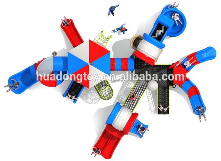 China Supplier School Child Toy Combined Equipment Kid Outdoor Playground Slide for Sale