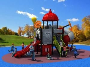 2019 New Mould Factory Kids Exercise Outdoor/Indoor Playground Slide Equipment Amusement Park European and Korea Castle