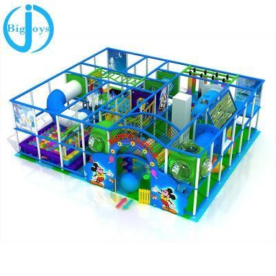 Good Quality Jungle Theme Park 2 Floor Soft Indoor Playground for Sale