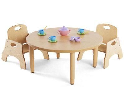 Preschool Table Wooden Kids Children Study Table and Chair Set Kids Furniture