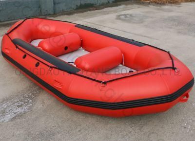 3.2m Two Person Small Raft Self Bailling Bottom PVC or Hypalon Material White River Raft