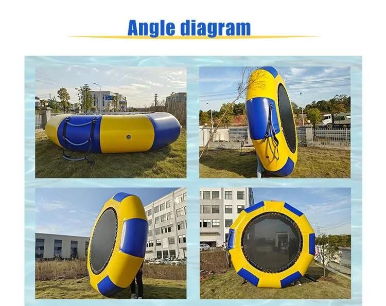 Inflatable Trampoline Water Jump Bed Air Bouncer