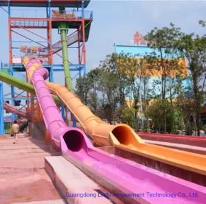 Twinning Tubes Water Slide for Aqua Park (WS-071)