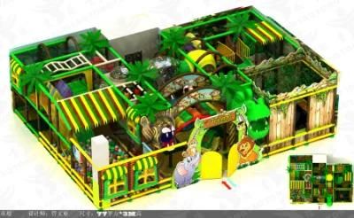 High Quality Jungle Style Indoor Soft Playground for Sale (TY-150906)