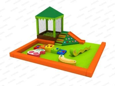 Gold Supplier Hot Kindergarten Soft Children Outdoor Playground Equipment PVC Equipment Toddler Toys Mini Castle