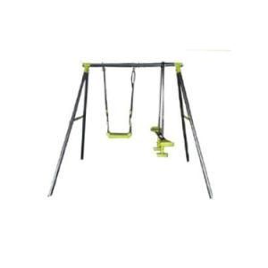 Metal Two Swing Set for Kids Children in The Garden