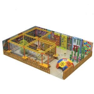 Indoor Kids Colorful Adventure Rope Course
