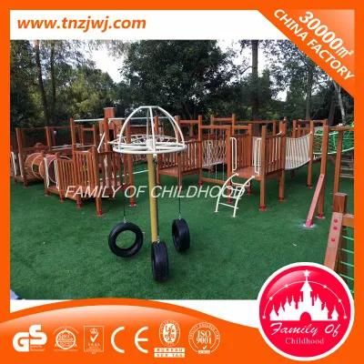 Amusement Equipment Kids Wood Expansion Outdoor Playground Equipment