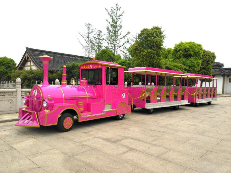 Amusement Rides 50 Seater Trackless Train (DSW-E50)