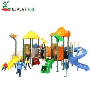 Kid Plastic Play House Slide Outdoor Playground Garden Play Area for Kids