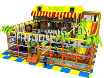 Children Entertainment Equipment Eco-Friendly Indoor Kids Playground with Large Slide