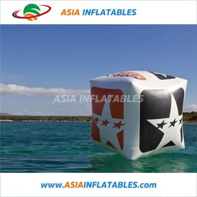 Buoy in Cube Shape for Ocean or Lake Advertising