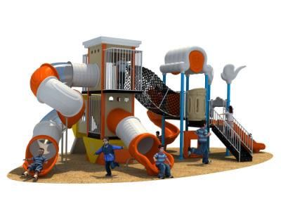 Orange Cloud Style Outdoor Playground Equipment