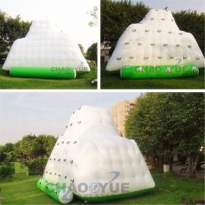 Water Sports Inflatable Climbing Iceberg for Lake