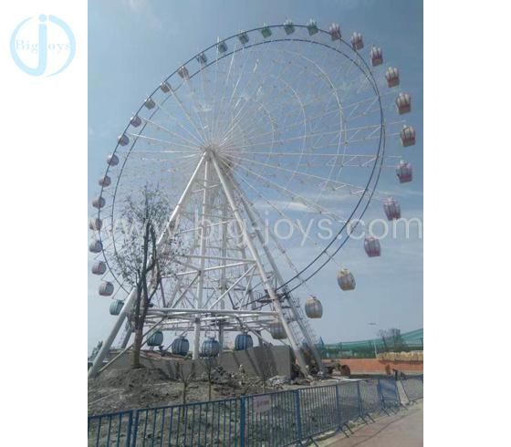 Factory Direct Rides 50m Large Amusement Park Rides Giant Playground Ferris Wheel