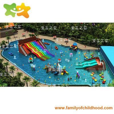 Large Outdoor Water Game Structure Water Slide for Sale