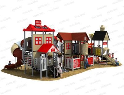 Villa Series Big Playground Children Playhouse Slide for Fun