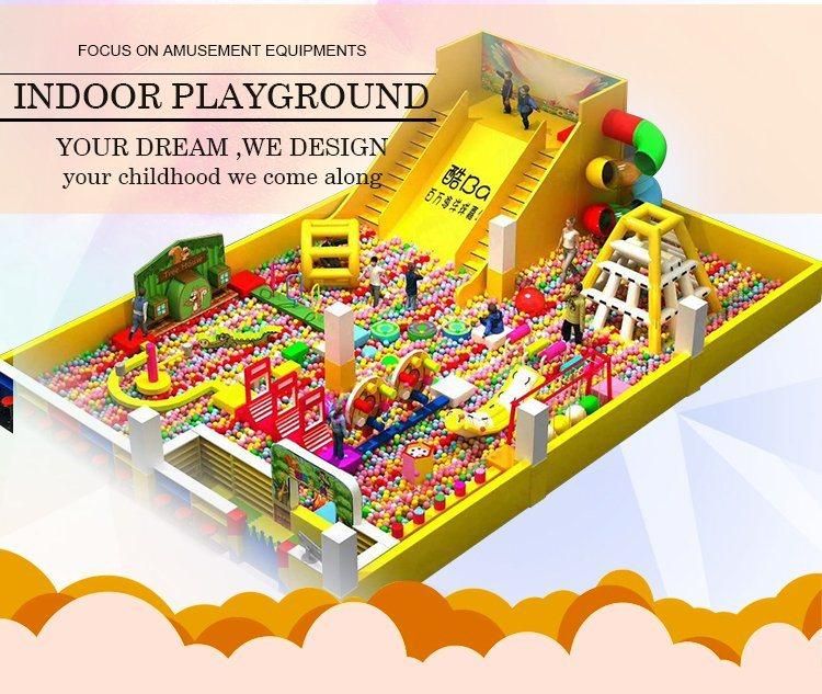 Customized Special Design Bear Carrousel Naughty Castle Indoor Playground Used Commercial with Ce Approved