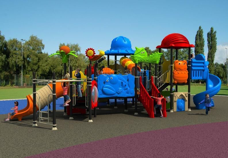Outdoor Playground Children Slide Park Amusement
