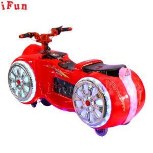 2020 Outdoor Cheap Playground Equipment Kids Prince Motorcycle Mini Electric Bumper Car Ride Remote Control Kids Amusement Rides
