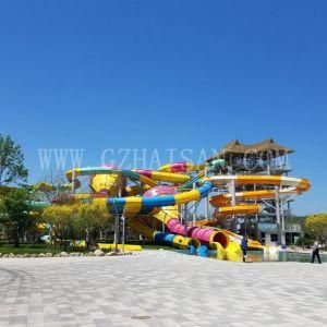 Theme Park Slides and Spray Park Equipment for Sale