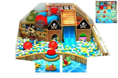 Mini Pirate Style Indoor Playground, Children&prime;s Ocean Ball Pool