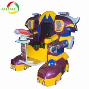 Singapore New Robot Toys Kid Ride Walking Robot Battery Game Machine