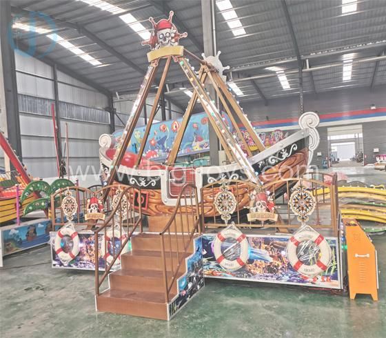 Wholesale Small Potable Amusement Rides for Sale Kiddie Ride Mini Pirate Ship