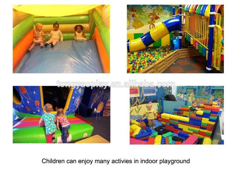 Popular Small Soft Indoor Playground Equipment (TY150413-3)