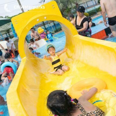 Hot Sale Water Park Equipment Fiberglass Water Slide Kids Slide Water Games