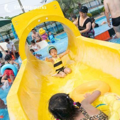 Hot Sale Water Park Equipment Fiberglass Water Slide Kids Slide Water Games