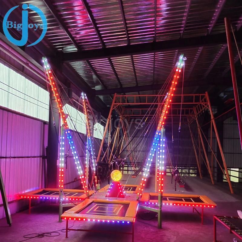 Amusement Equipment Bungee Trampolines for Sale
