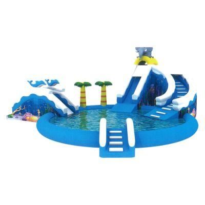 Guangzhou Manufacturer Large Inflatable Aqua Park Water Amusement Park Ground Waterpark