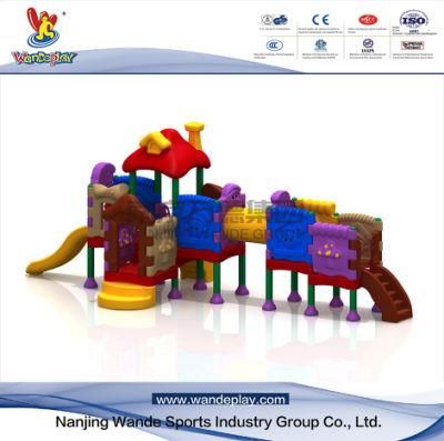 Wandeplay Indoor Playground Plastic Equipment Children Outdoor Playground Equipment with Wd-Dh108