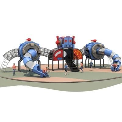 Customized Outdoor Playground Slide Park Community Kids Climbing Equipment Ym20