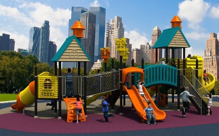 Huadong Villa Series Outdoor Playground Slide for Children in Park