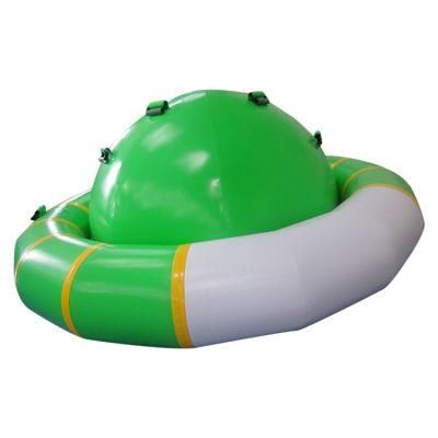 0.9mm PVC Tarpaulin Multi Styles Customized Water Twister Boat Inflatable Disco Boat