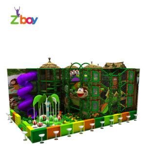 Indoor Wooden Playground Equipment Kids Game Play Series Amusement Park