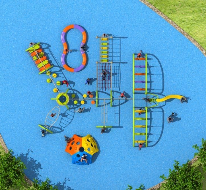 OEM Factory Price Amusement Park Multi-Functional Outdoor Playground