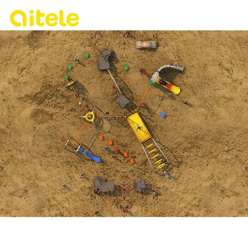Qitele New Physical Outdoor Playground Equipment (2015RP-23101)